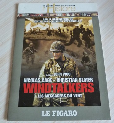 DVD POCHETTE KARTON LE FIGARO WINDTALKERS NICOLAS CAGE JON WOO