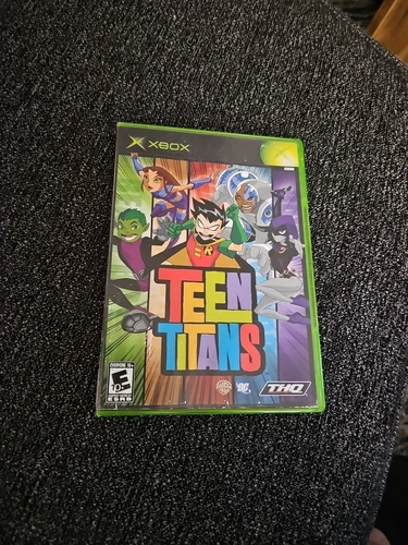 Teen Titans - Microsoft Xbox Complete w/Manual & Case RARE