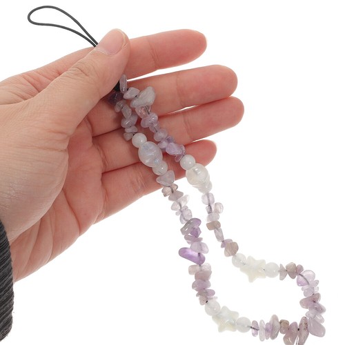 4 Count Mobile Phone Cord Crystal Beads Chain Stone Hanging Ropes - Zdjęcie 8 z 12