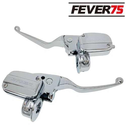 Drag Specialties Hydraulic Clutch Master Cylinder Assembly Chrome - Image 2 of 4