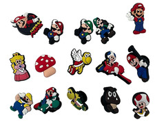 Video Game Themed Shoe Charms fits CROCS  Clogs 15 pieces