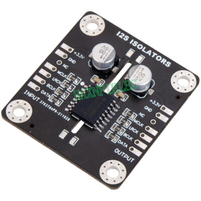 I2S IIS Signal Isolation Board Isolator Amanero Digital Audio Separation Noise