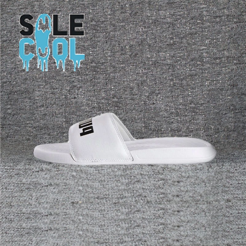 Puma Popcat cursori slip on bianchi sintetici da uomo 360265 12