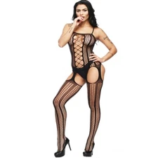 Black Sling Women Stocking Sexy lingerie Intimates fishnet Female Stockings