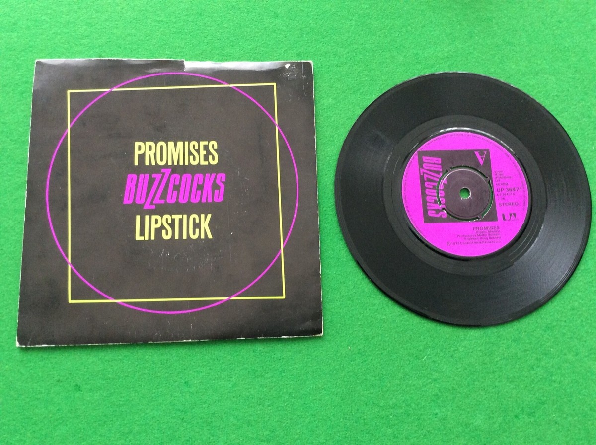 Buzzcocks - Promises / Lipstick - Vinyl 7