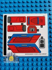 Image of Lego Super Heroes STICKER SHEET ONLY for set 76150 Spiderjet vs. Venom Mech
