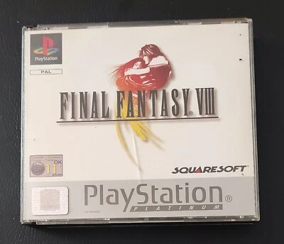 Final Fantasy VIII 8 PlayStation 1 Gioco PS1 Completo Italiano EU Collezione