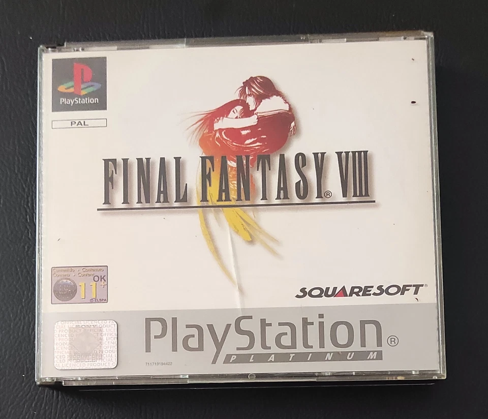 Final Fantasy VIII 8 PlayStation 1 Gioco PS1 Completo Italiano EU Collezione, foto 1 di 5