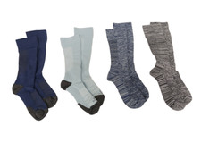  4 PAIR TOMMIE COPPER Compression Over-the-Calf Socks BLUE/GRY, Pick SZ
