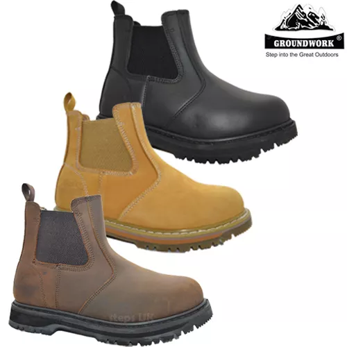 Steel toe cap shop dealer boots