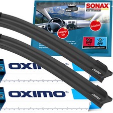 OXIMO Scheibenwischer  Skoda Citigo Fabia III 3 NF1 NJ3 NJ5 Wischer +SONAX-Tuch