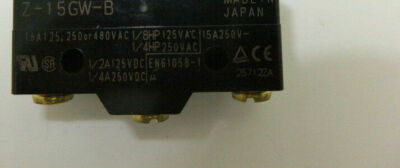 Z-15GW-B Z15GWB 1pcs Omron Limit Basic Switch free shipping