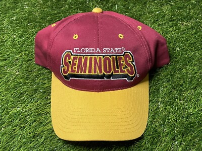 Vintage Signatures FSU Florida State Seminoles NCAA Snapback Hat Sample Rare