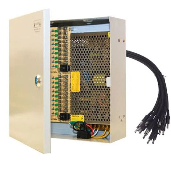16Ch 18CH CCTV security camera power supply box 12 V DC