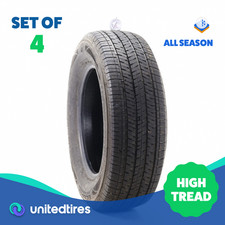 Set Of 4 Used 24565r17 Bridgestone Ecopia Hl 422 Plus 105t - 8-932 Set Of 4 Used 24565r17 Bridgestone Ecopia Hl 422 Plus 105t - 8-932