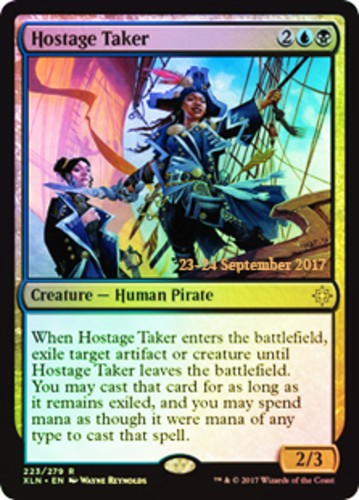 1x Hostage Taker - Foil - Prerelease Promo Light Play, English Prerelease Promos