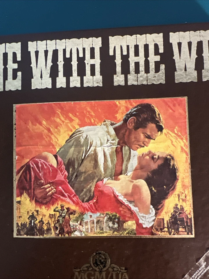 Gone With The Wind VHS Box Set • 2 Tape MGM/UA Home Video • 1985 Edition - Image 3 of 4