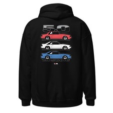 Foxbody 5.0 Ford Mustang Notchlxgt Usa Hoodie