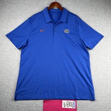 Florida Gators Nike Dri Fit Polo Shirt Mens XL Embroidered Logo Performance