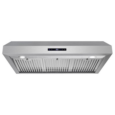 36 in. Haven Coll 380 CFM Ducted Under Cabinet Range Hood, LED, Stainless