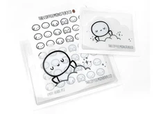The Coffee Monsterz Co “ In The Clouds” Adhesive Pocket - Stickers - Sold Out