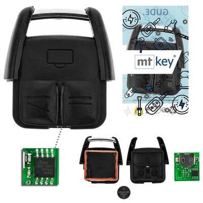 Funk Fernbedienung 434MHZ für OPEL VECTRA C SIGNUM -2008 2 Tasten Autoschlüssel