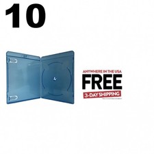 10 PREMIUM SLIM Blu-Ray Single Cases 7MM  1-3 DAYS