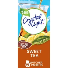 Sweet Tea Naturally Flavored Powdered Drink Mix, 6 ct Pitcher Packets