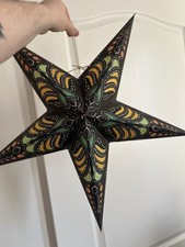 Star paper lantern Decor READ DESCRIPTION 