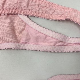 Agent Provocateur Pink Vintage Cotton Set Large New