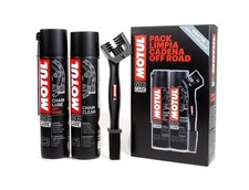 Reinigungs- und Schmierpaket für Motorradket...