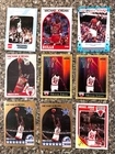 9 - MICHAEL JORDAN CARDS with OLD SCHOOL STICKER