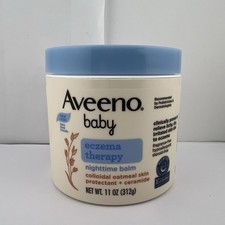 Aveeno Baby Eczema Therapy Nighttime Balm Lotion Cream, 11 oz - FREE SHIPPING 