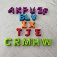 19 Replacement Letters Sesame Street On The Go Alphabet Case Letters Lot