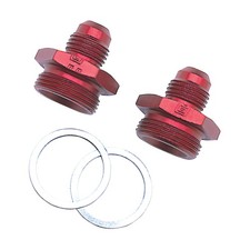 Russell 640220 6an Holley Dual Feed 750 To Dominator 1350 Carb 78 -20 Fitting