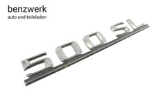 Mercedes SL R129 Schriftzug Emblem Heckklappe Typenschild 500SK 1298170215 ??