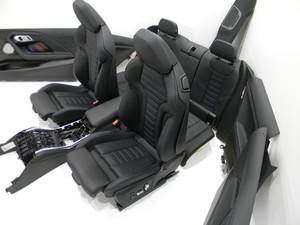 BMW 2er G42 m2 Lederausstattung Sportsitze Sitze Seats Leather Vernasca Black
