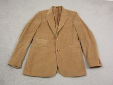 Vintage Levis Blazer Mens 42 L Brown Corduroy Panatela MOD Jacket 60s 70s Jacket