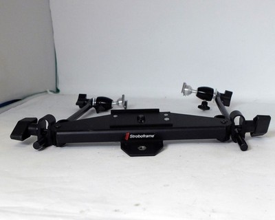 Stroboframe LP Macro Bracket Dual Flashes Vintage Used
