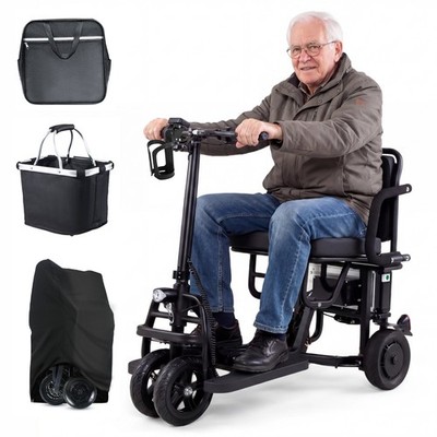 Mobilitätsroller für Senioren, schnell faltbar, Flugzeug erlaubt, Elektromobile