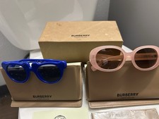 Burberry set of two kid sun glasses