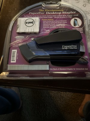 Paper Pro Desktop Stapler With Staple Gun 20 Sheets Power 