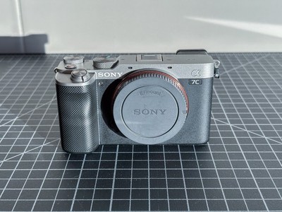 Sony Alpha A7C 4K UHD Mirrorless Digital Camera Body - Silver + Extras