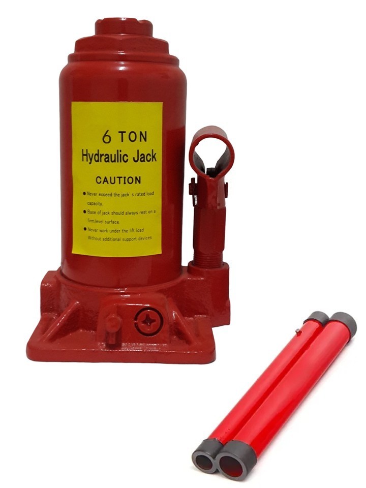 Cric bouteille hydraulique 6T levage véhicule 181-291mm outillage garage