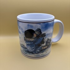 Marlene Anderson Artist Coffee Tea Mug Alaska Jack's Hugs & Kisses 1991 RARE