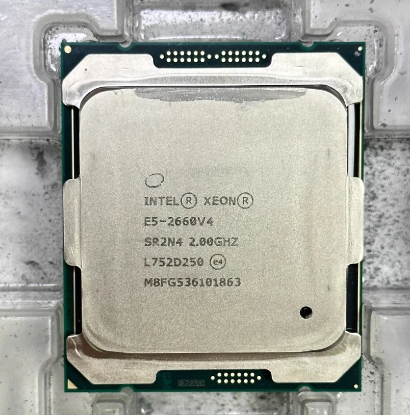 Pairing Intel Xeon E5-2660 V4 SR2N4 2 GHz 14-Core 35MB LGA2011-3 CPU Processor - Image 3 of 4