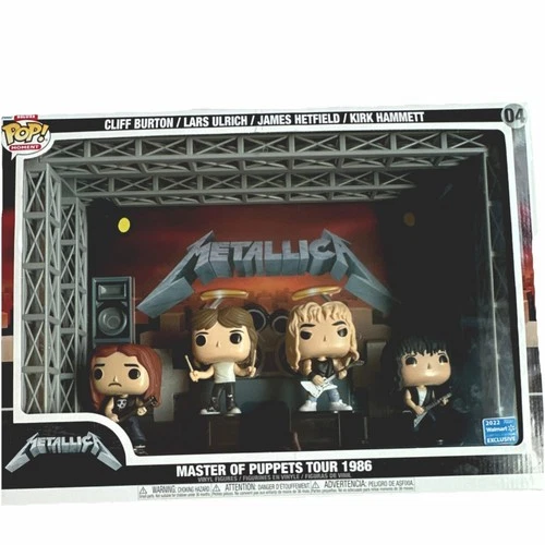 Funko Pop! Moment Metallica Master of Puppets Walmart Exclusive Vinyl Figure Set