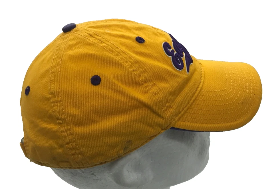 Gorra de béisbol bordada para adultos con logotipo con tirantes American University Eagles Foto 2 de 4