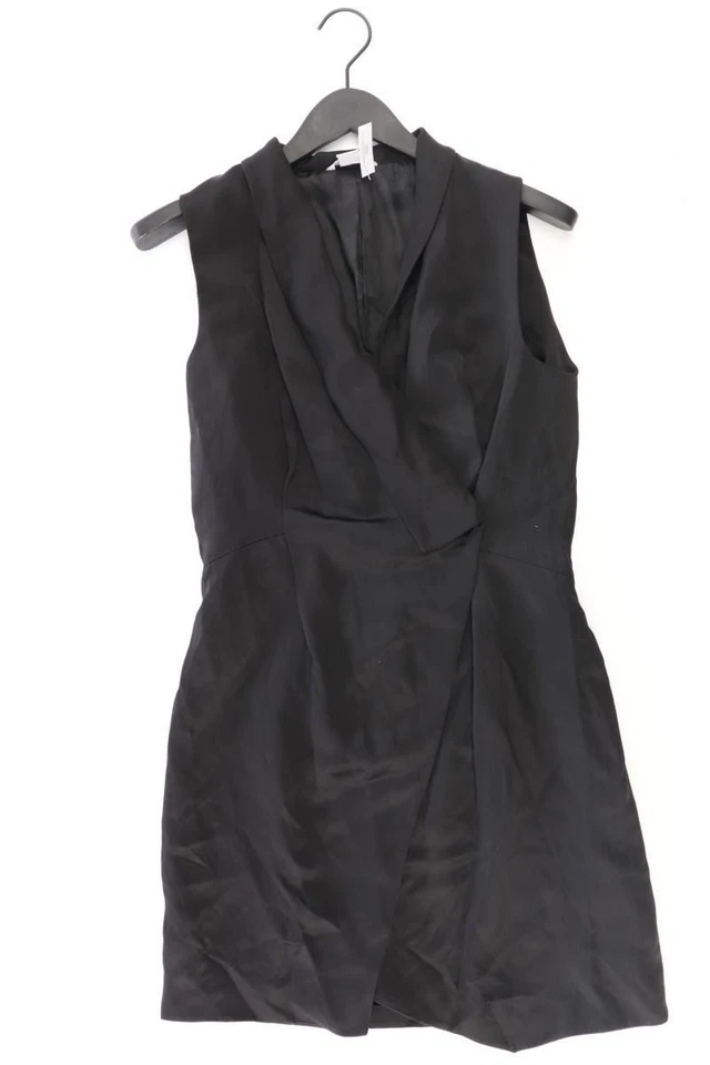 ✨ H&M Etuikleid Kleid für Damen Gr. 38, M Ärmellos schwarz aus Polyester ✨ - Bild 1 von 4