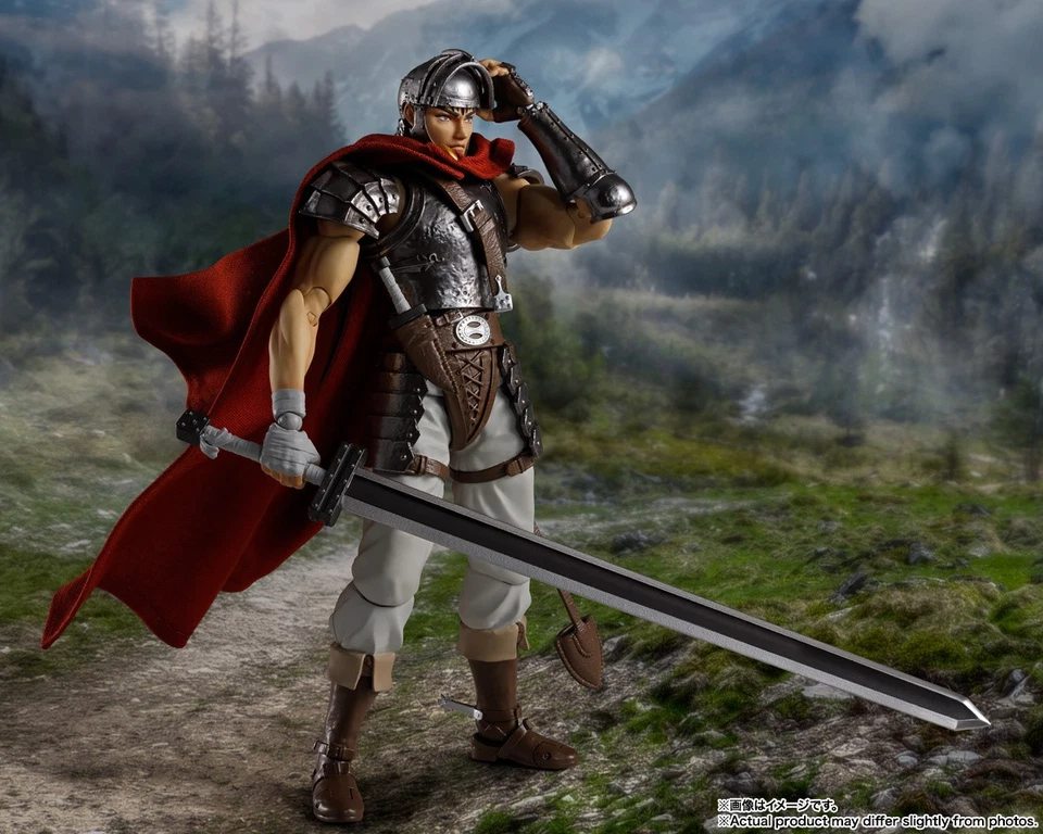 Bandai Beserk S.H.Figuarts Guts (The Band of the Hawk) VENDEDOR DE EE. UU. Foto 2 de 4